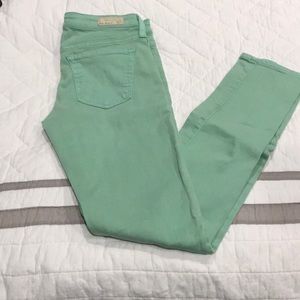 AG Stevie ankle jeans - mint - sz 26R